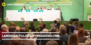 Bild: Landesmitgliederversammlung der B90/DIE GRÜNEN Hessen